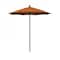 California Umbrella 7.5' Black Aluminum Market Patio Umbrella, Sunbrella Tuscan 194061334393 - alternate 1